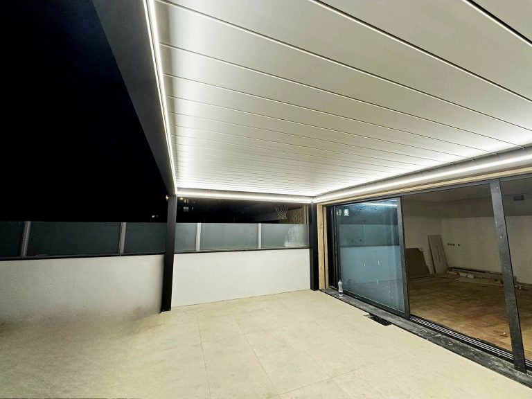 pergola éclairage