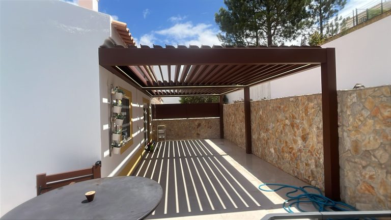 pergola bioclimatique ouverte