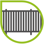 Icônes portail portillon